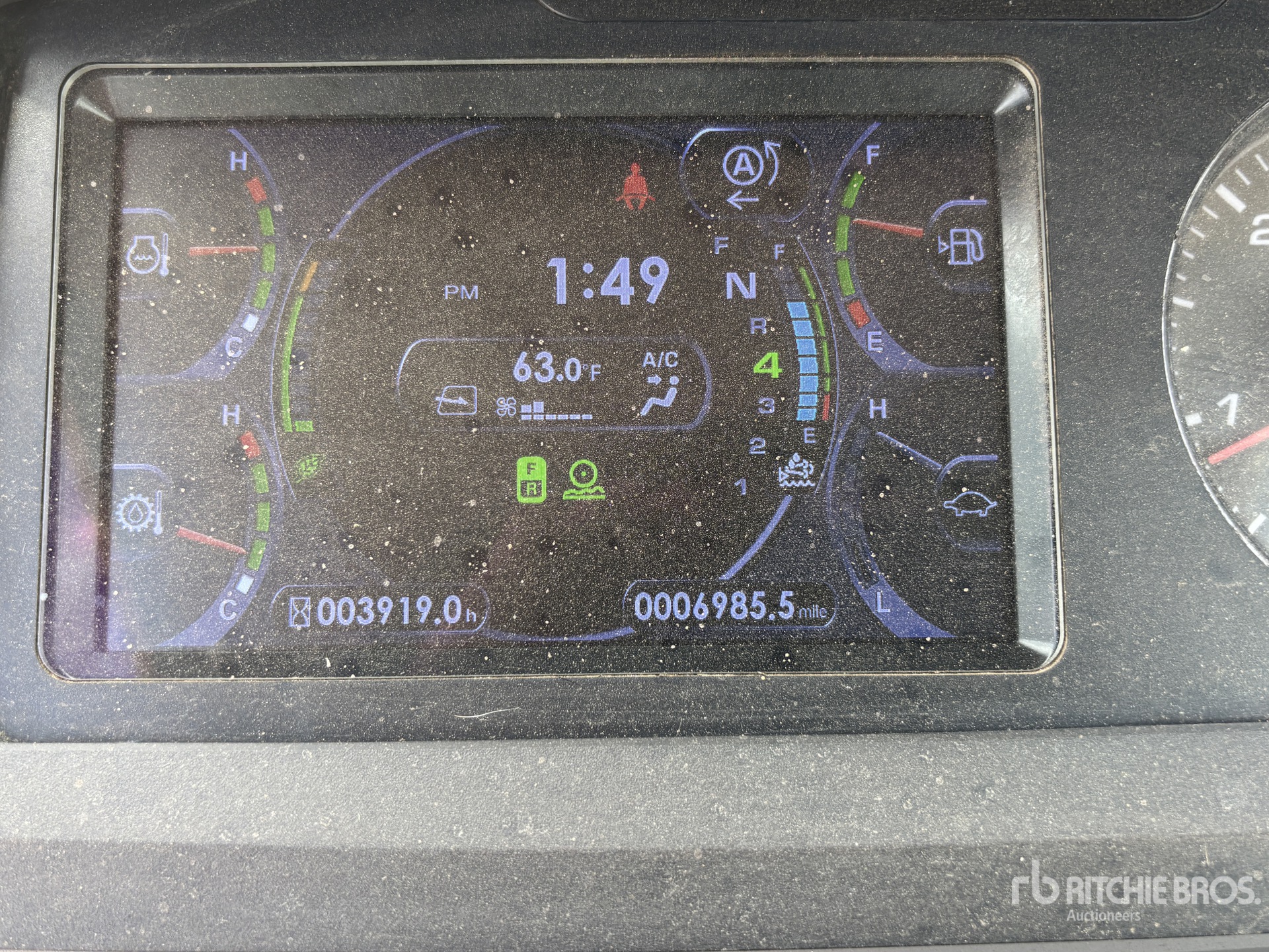 General Appearance with Hour Meter / Odometer