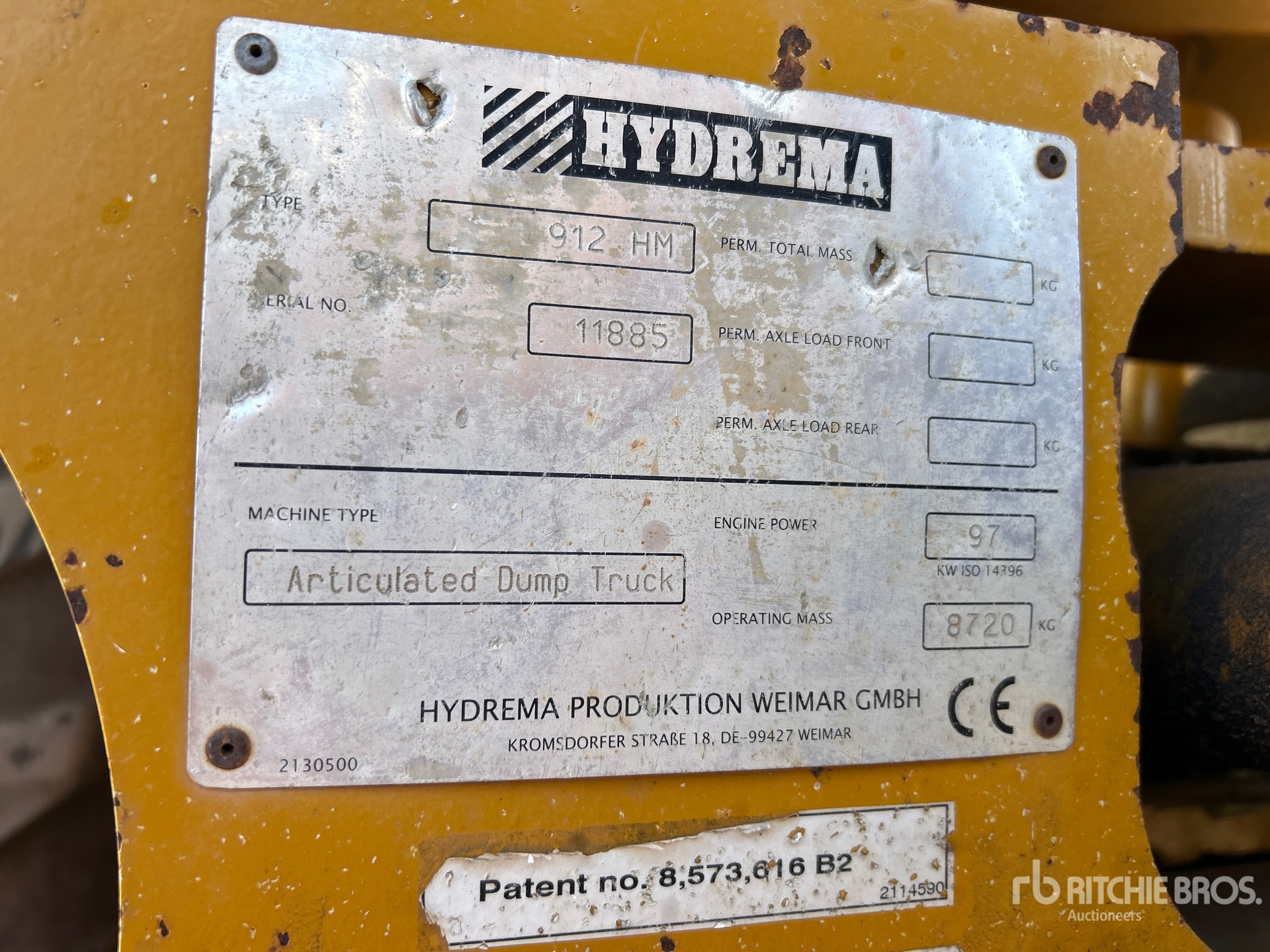 Photo of a 2015 Hydrema 912HM