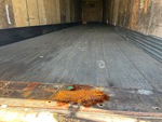 Chassis - Van Trailer with Deck/ Floor Condition