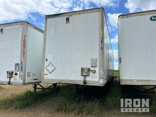 Remorque Wabash 2006 53 ft x 102 in T/A Van — occasion