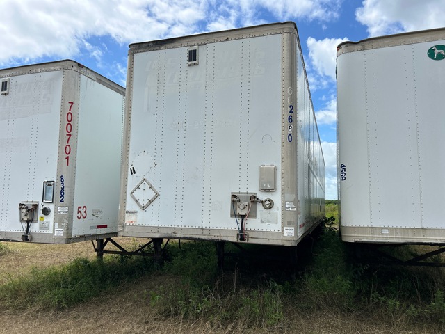 2006 Wabash 53 ft x 102 in T/A Van Trailer