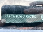 General Appearance with Frame Stamp Serial Number/VIN Photo