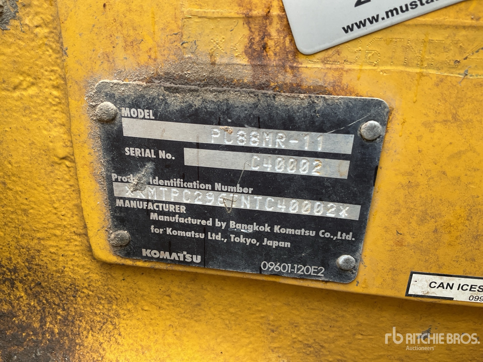 Photo of a 2023 Komatsu PC88MR-11