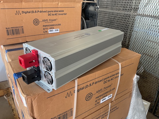AIMS Power PWRIG500012120S 5000W Power Inverter (Unused)