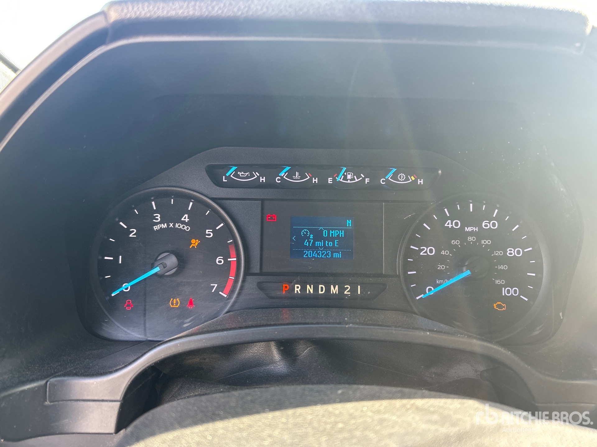 General Appearance with Hour Meter / Odometer