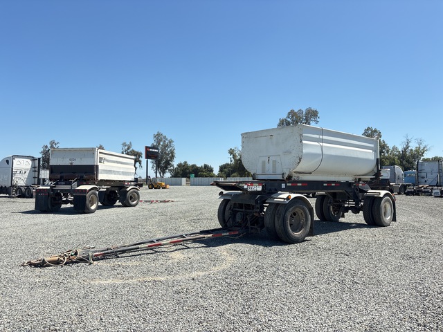 2004 Reliance Transfer T/A Turntable Rollback Transfer Trailer
