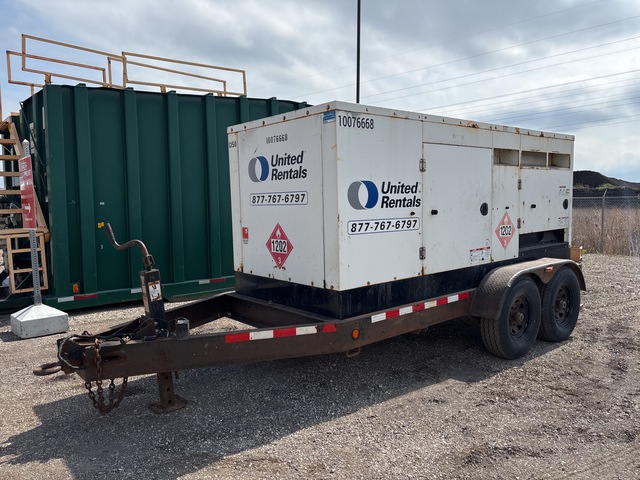2012 Cummins C150D6R 150 kW  Mobile Generator Set