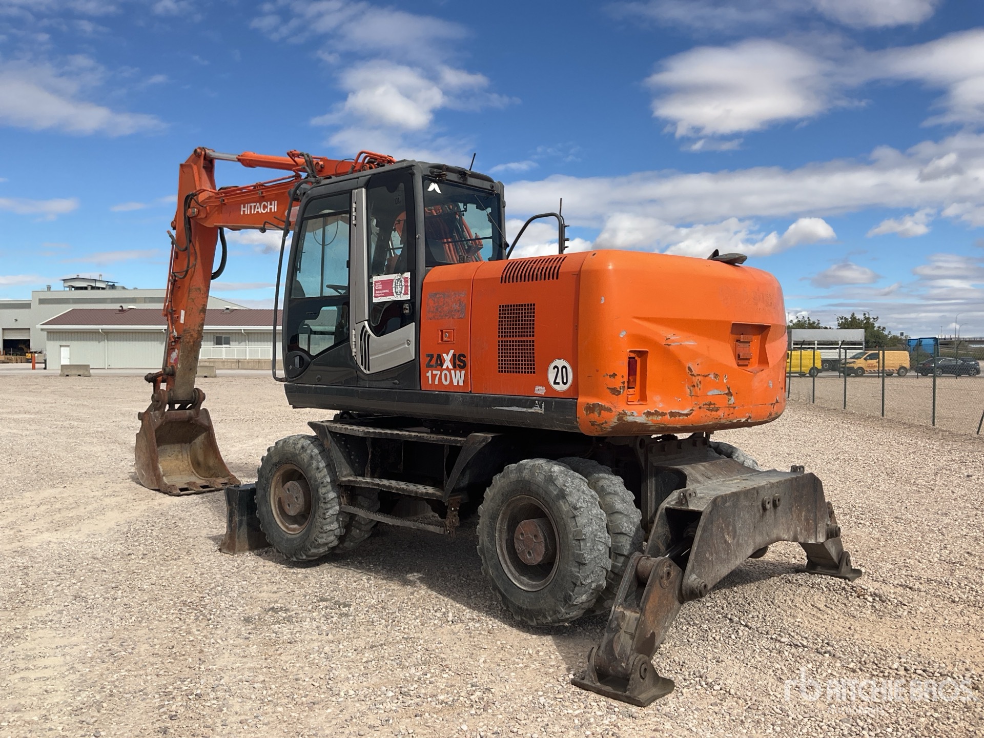 2008 Hitachi ZX170W-3