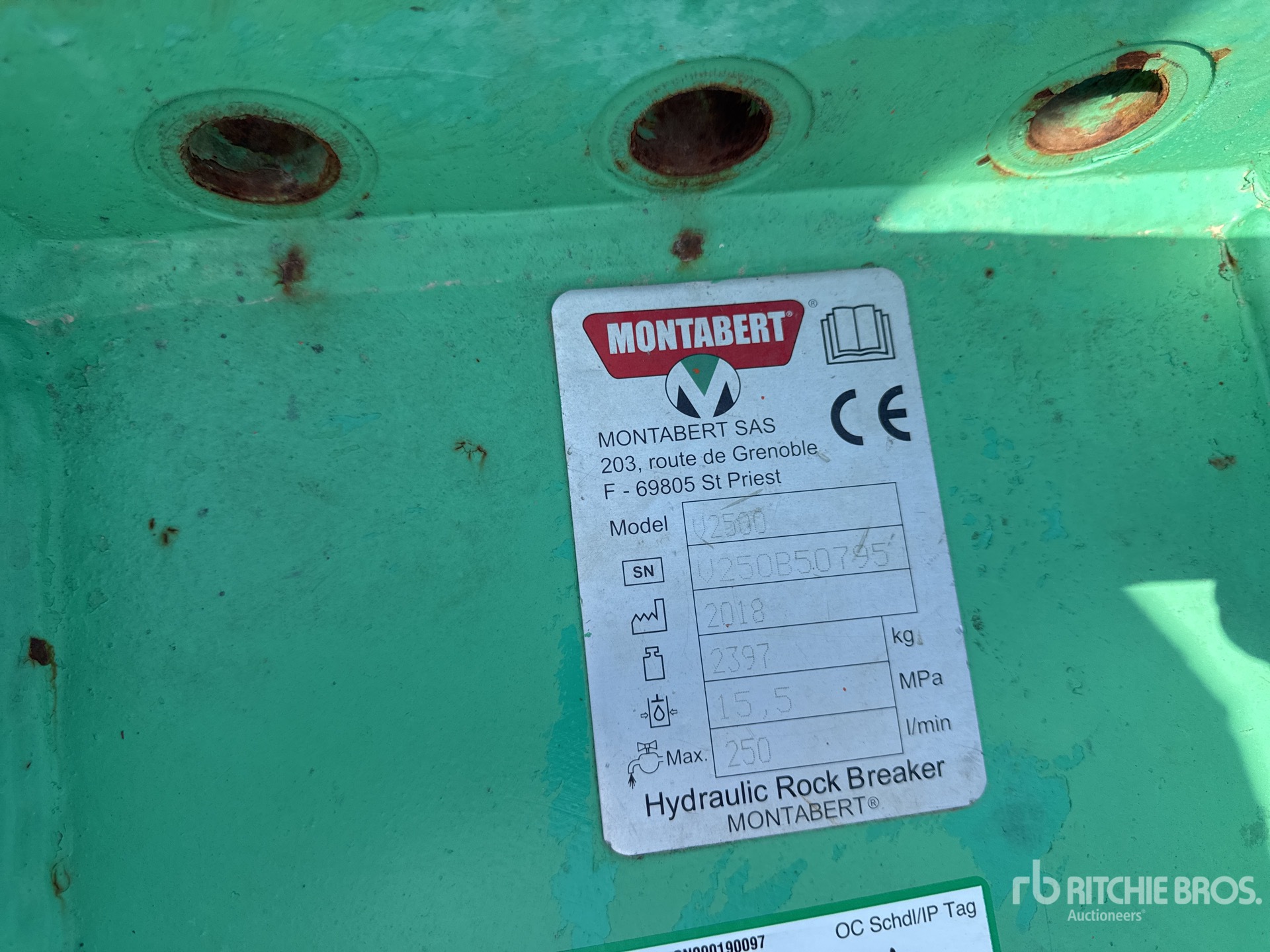 2018 Montabert V2500
