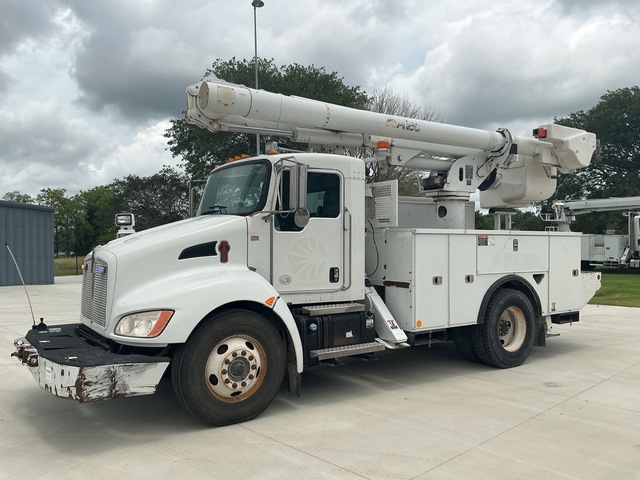 2012 Altec L42M 42 ft on 2012 Kenworth T370 4x2 Altec L42M Bucket Truck