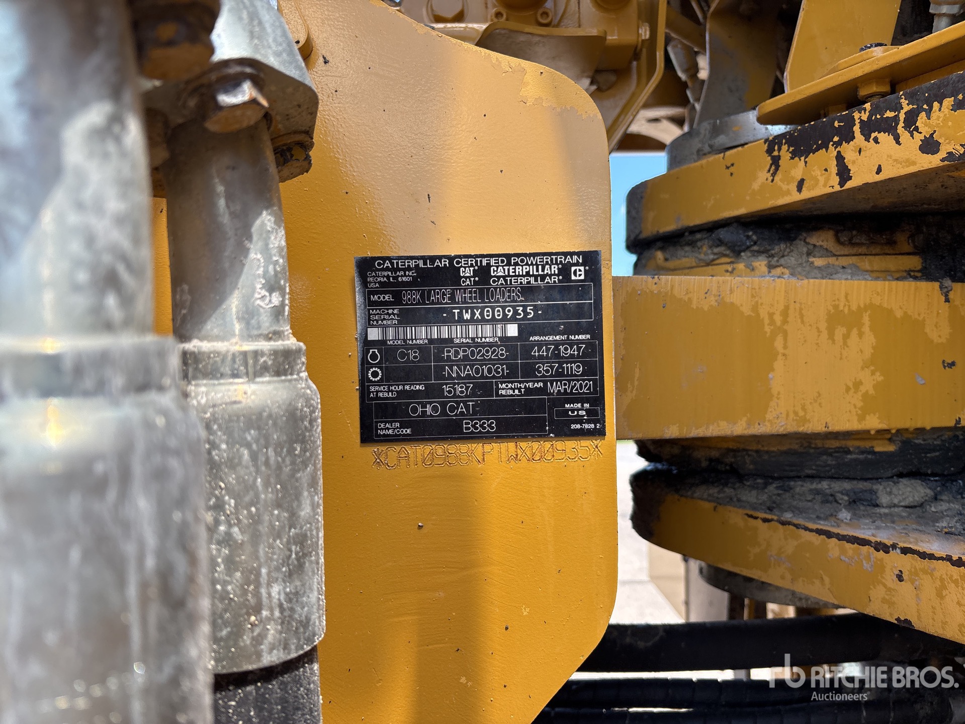 Photo of a 2016 Caterpillar 988K