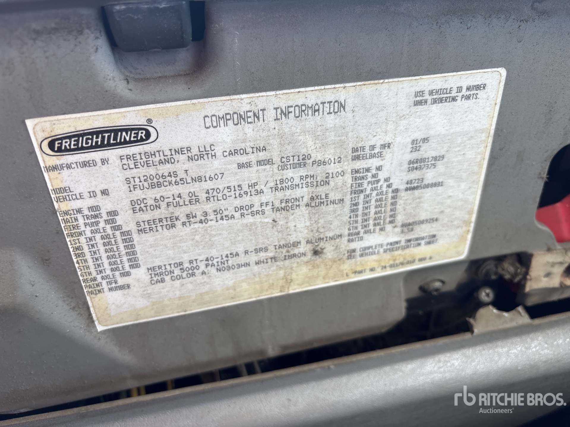 Photo of a 2005 Freightliner COLUMBIA 120