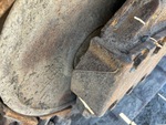 Undercarriage with Left Track Tensioner