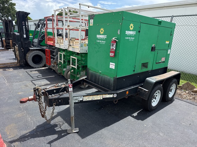 2017 Multiquip DCA-45SSIU4F 36 kW Mobile Generator Set