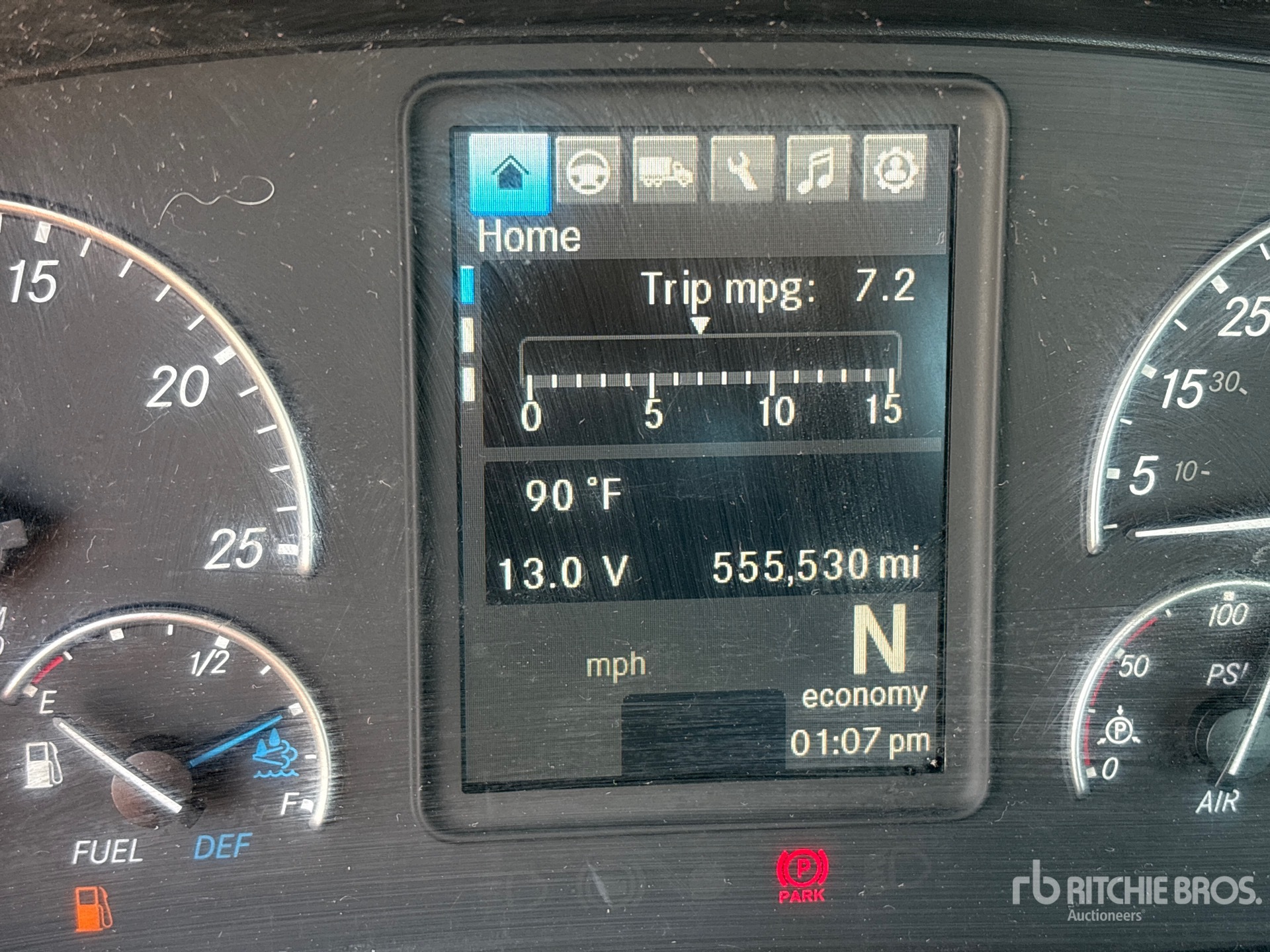 General Appearance with Hour Meter / Odometer