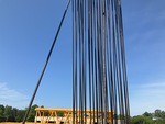Crane Superstructure with Pendant Line (Boom Tension Line)