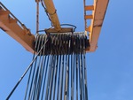 Crane Superstructure with Hoist and Boom Clutches
