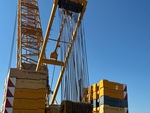 Crane Superstructure with Hängeleitung (Ausleger-Zugleitung)