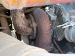 Motor with Auspuffanlage