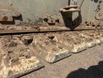 Undercarriage with Left Track Rollers