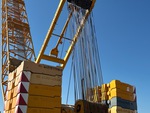 Crane Superstructure with Hauptausleger-Gurtungen