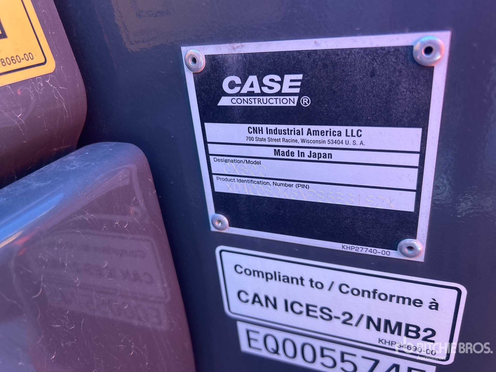 Photo of a 2023 Case CX80C