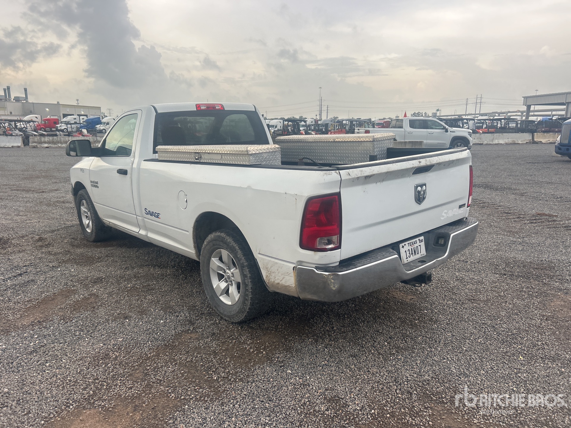 General Appearance with Picture, Left Rear Corner