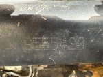 General Appearance with Frame Stamp Serial Number/VIN Photo