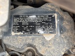 Engine with Emission Label