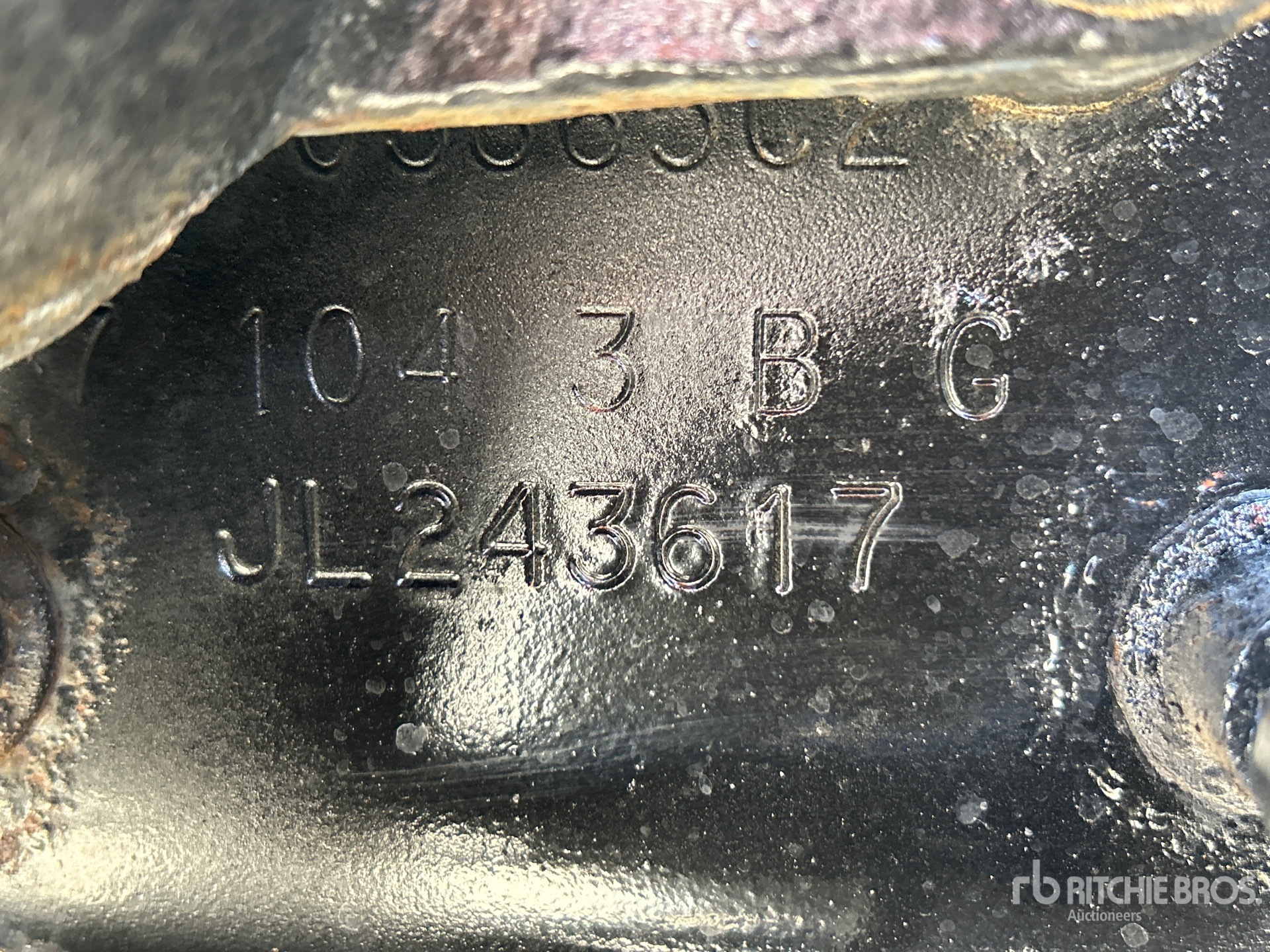 General Appearance with Frame Stamp Serial Number/VIN Photo