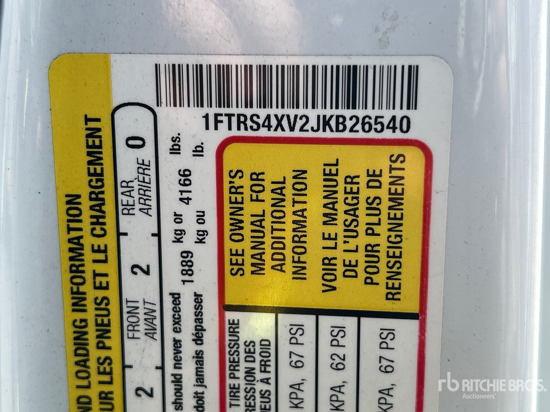 Photo of a 2018 Ford TRANSIT 350