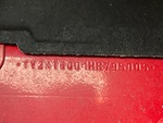 General Appearance with Frame Stamp Serial Number/VIN Photo