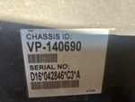 General Appearance with Unit Serial Number