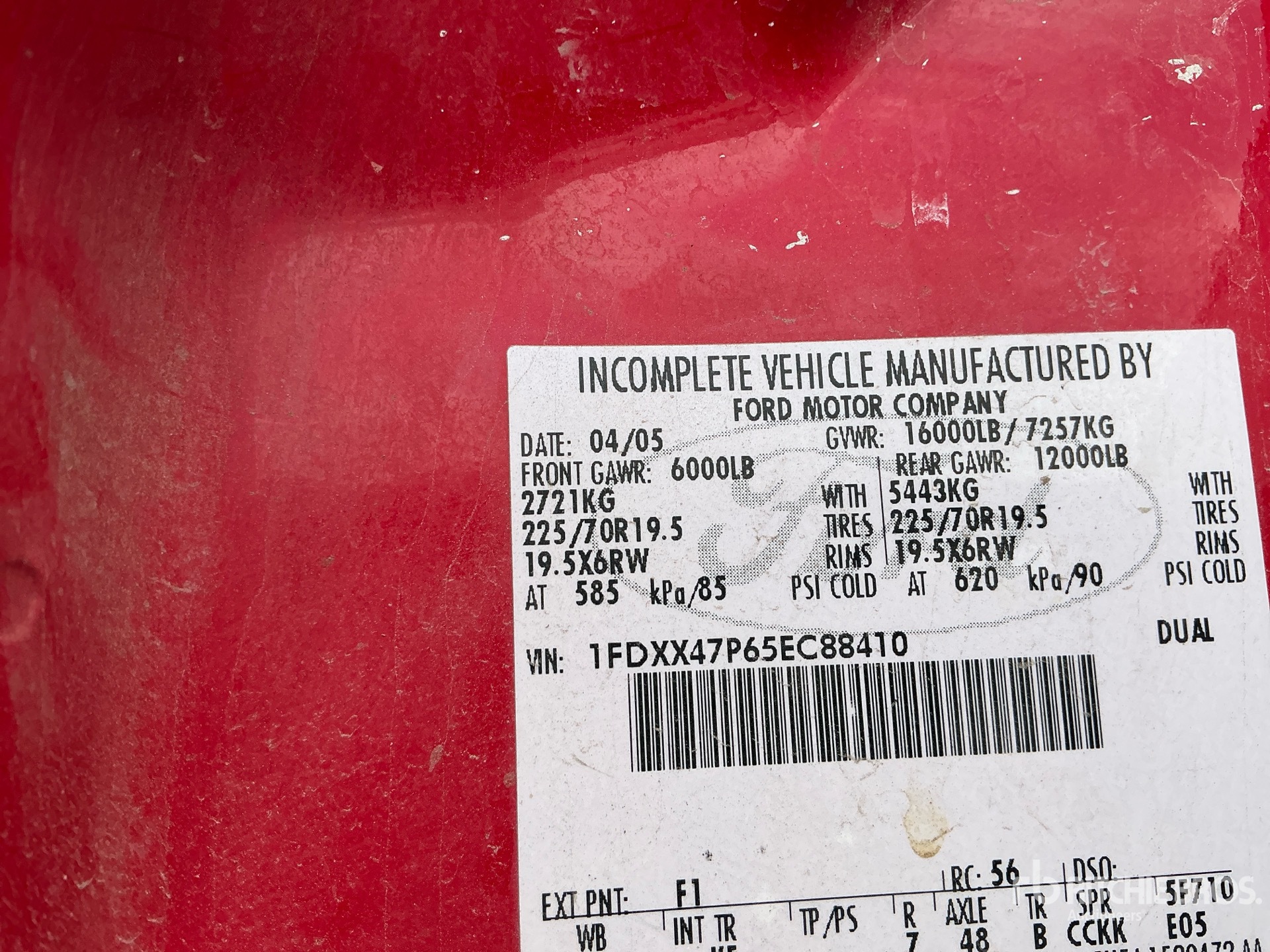 Photo of a 2005 Ford F-450