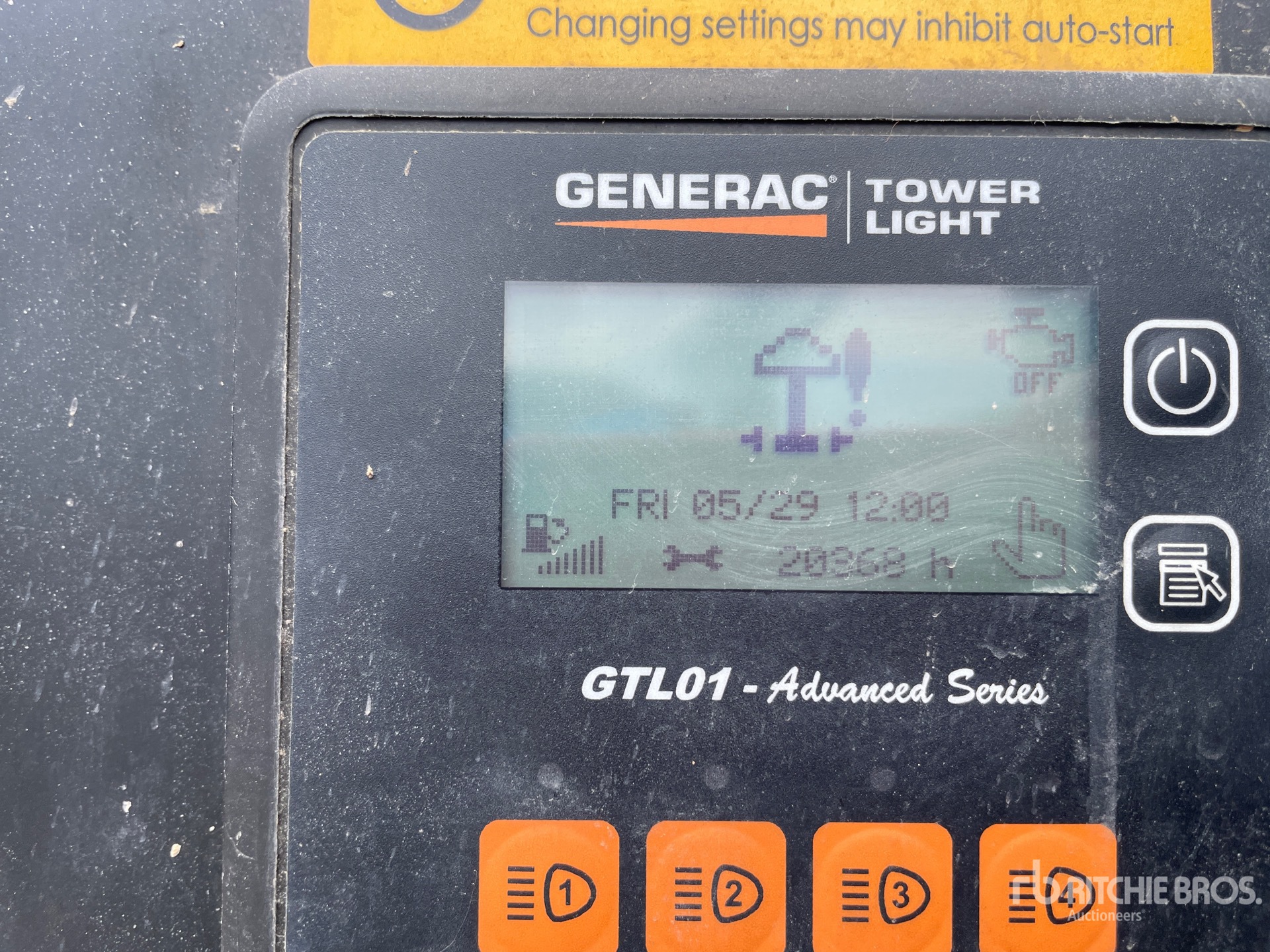 General Appearance with Hour Meter / Odometer