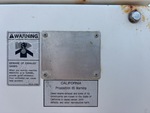 General Appearance with Unit Serial Number