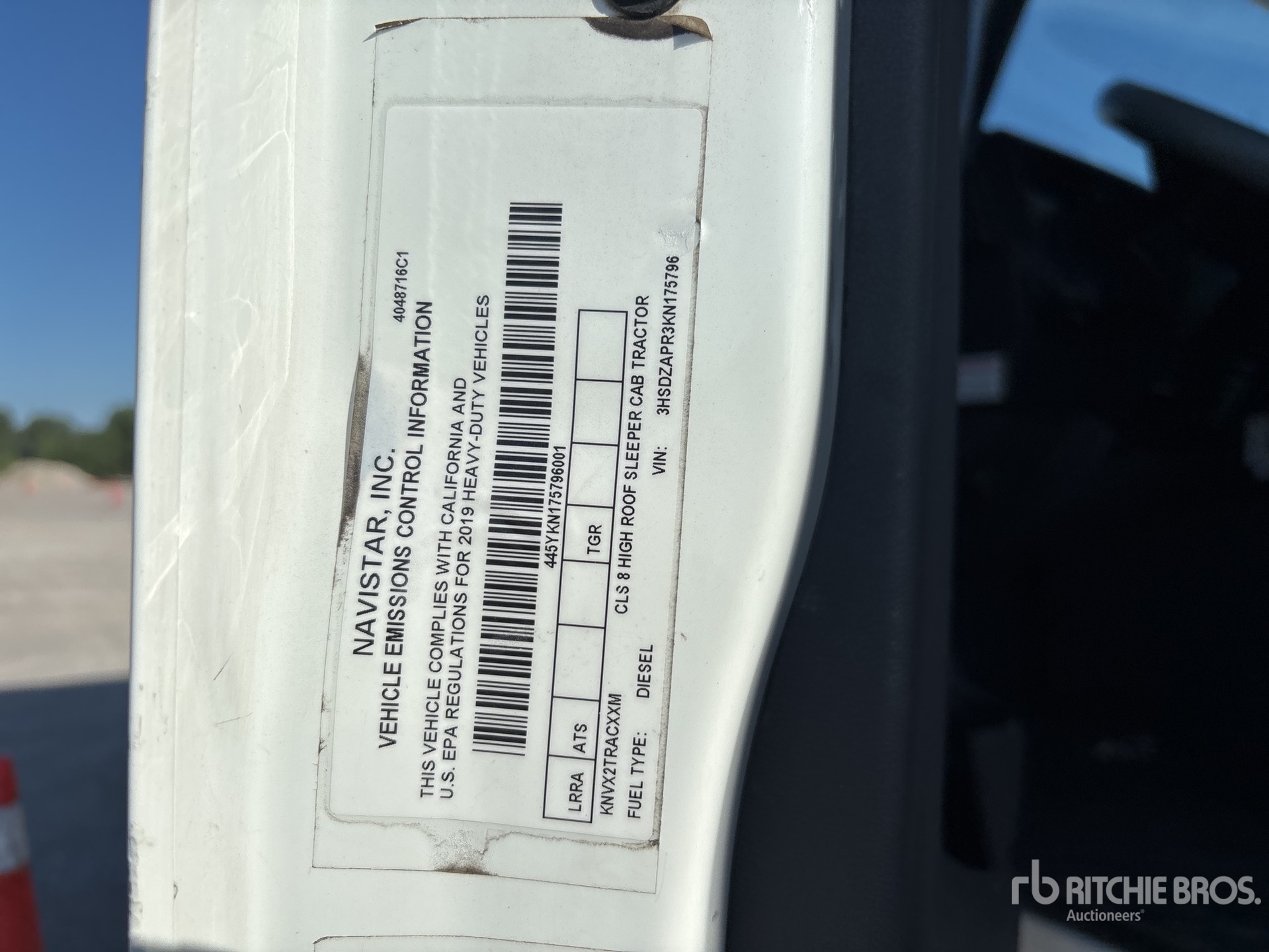 2019 International LT62F