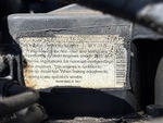 Engine with Emission Label
