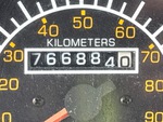 Aspect général with Compteur horaire / compteur kilométrique