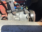 Motor with A/C Compressor