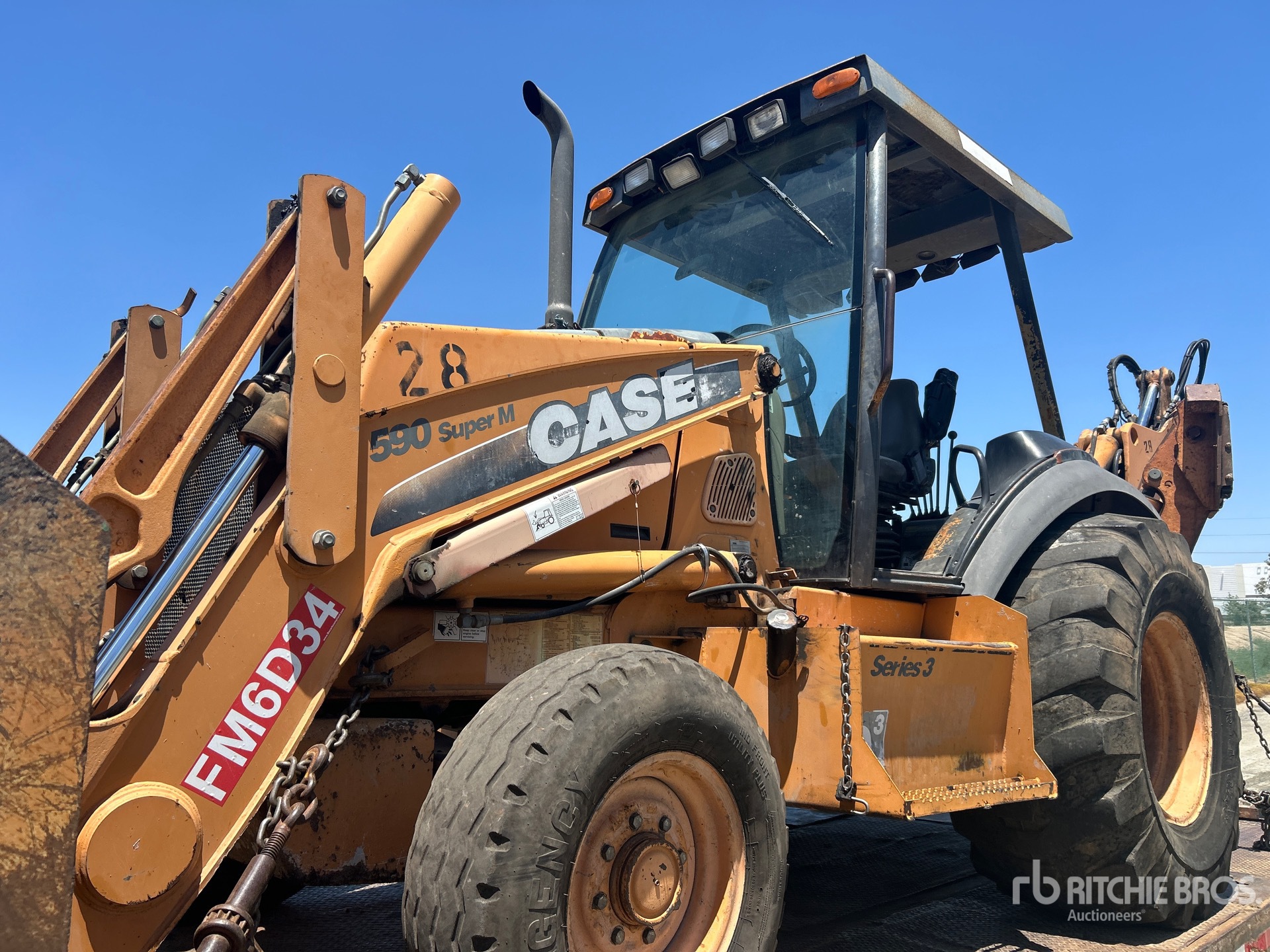 Photo of a 2009 Case 590 SUPER M