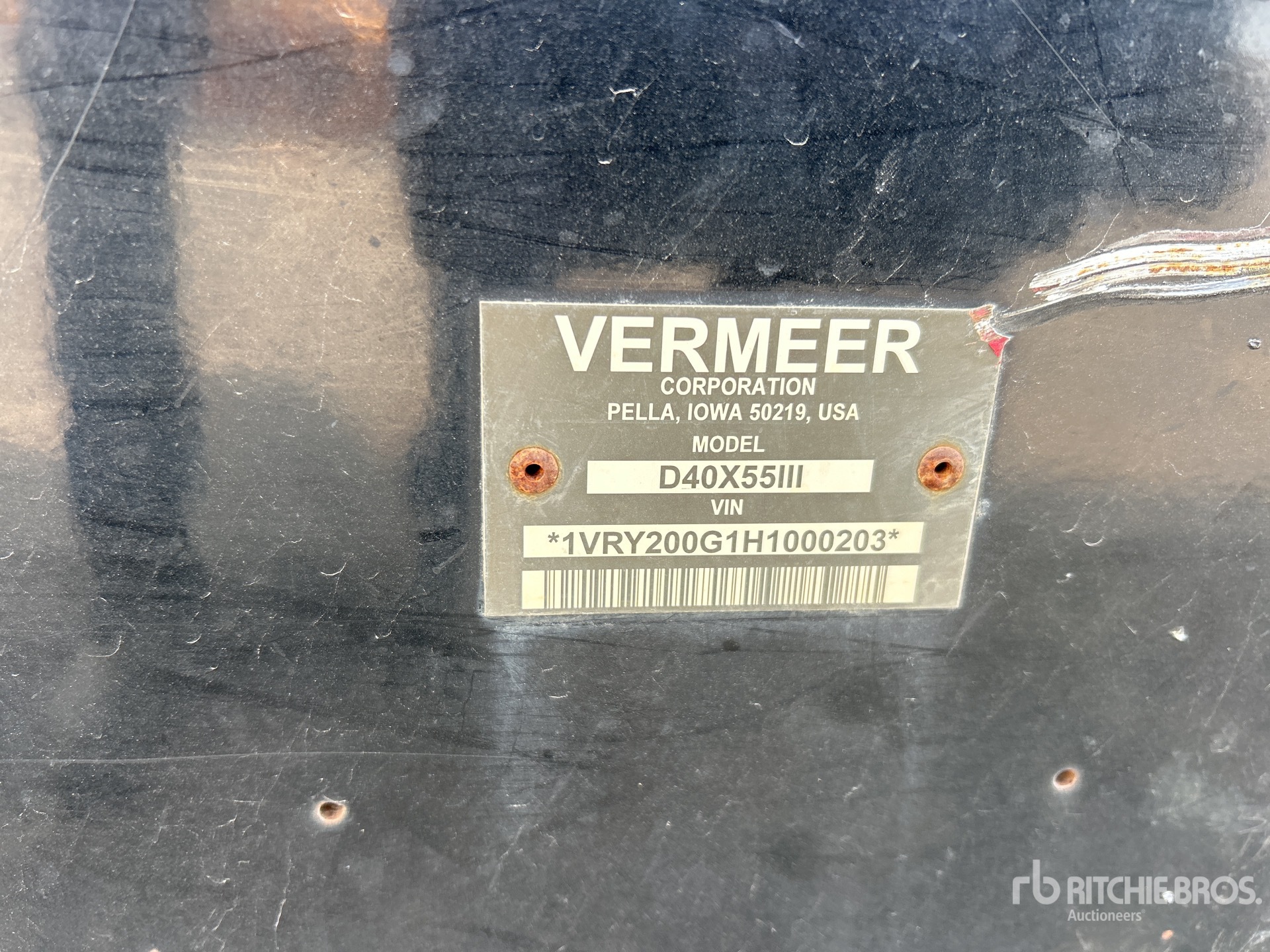 2017 Vermeer D40X55III