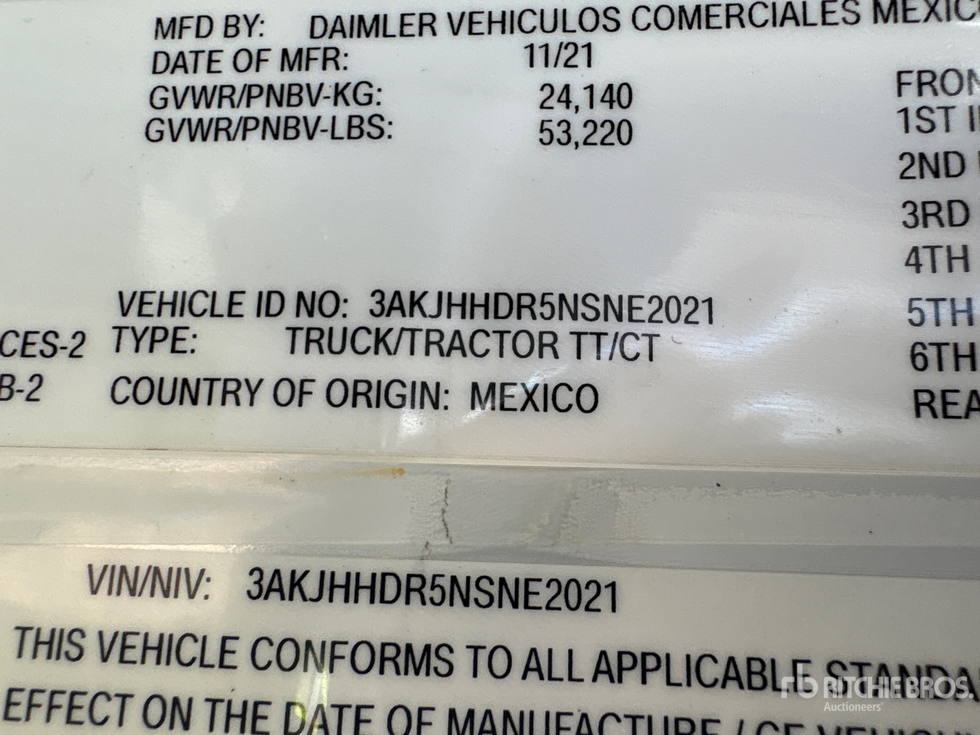 2022 Freightliner CASCADIA 113