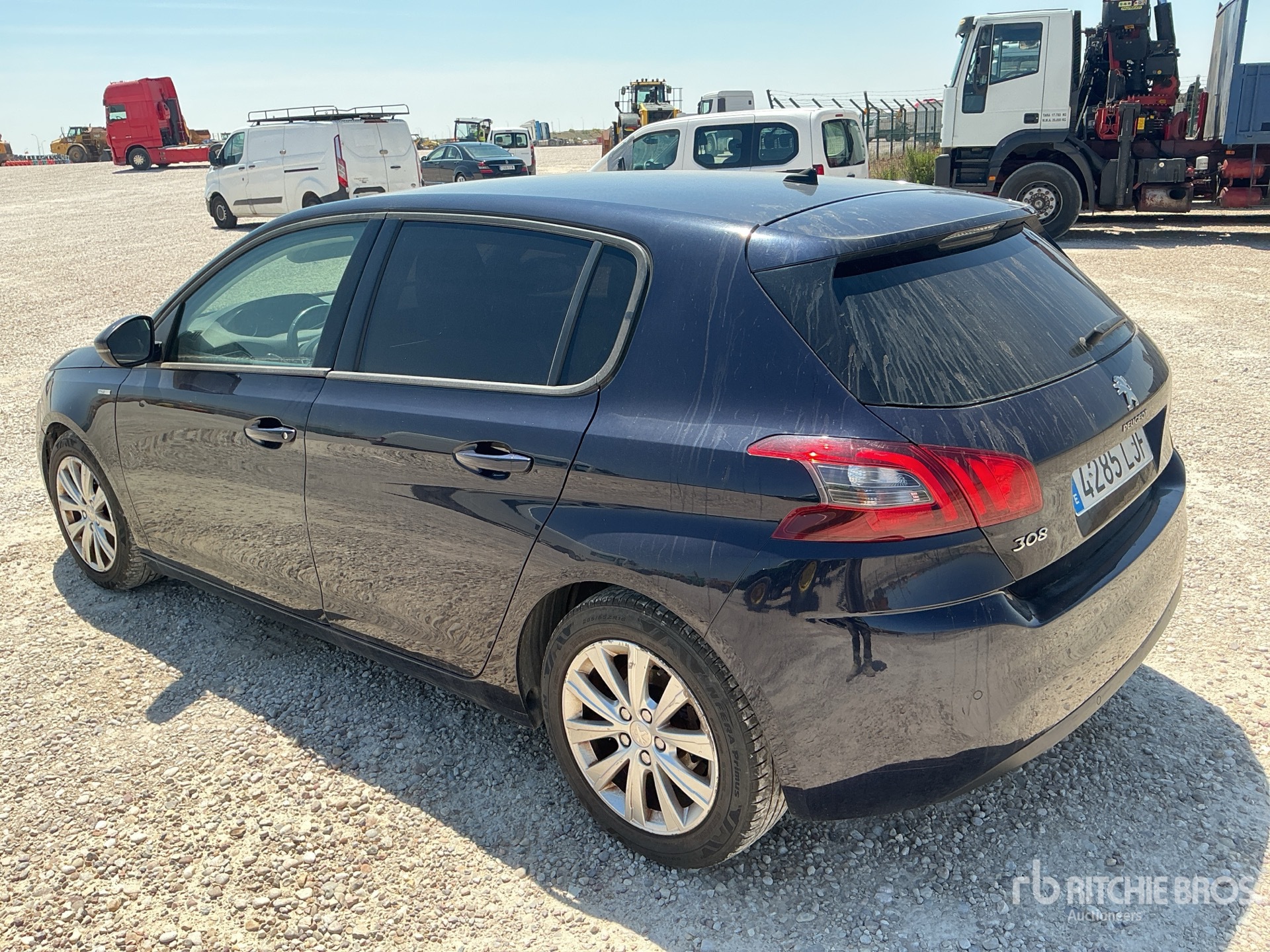 General Appearance with Picture, Left Rear Corner