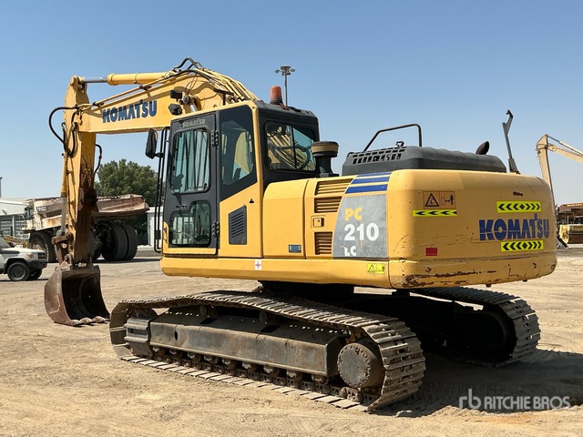 2016 Komatsu PC210LC-8M0 Tracked Excavator | Ritchie Bros. Auctioneers