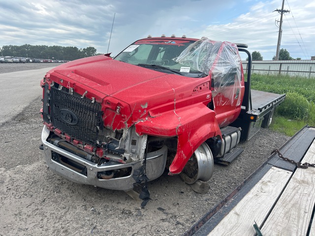 2021 Ford F-750 4x2 Extended Cab Rollback Truck (Inoperable)