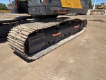 Undercarriage with Left Track Pads