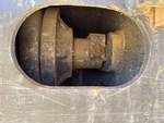 Undercarriage with Left Track Tensioner