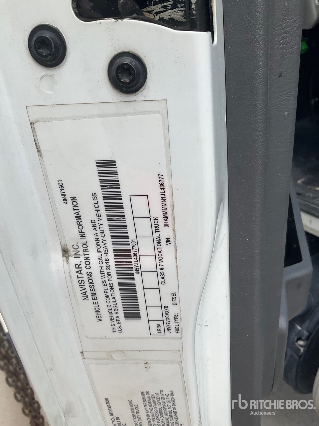 Photo of a 2018 International 4300