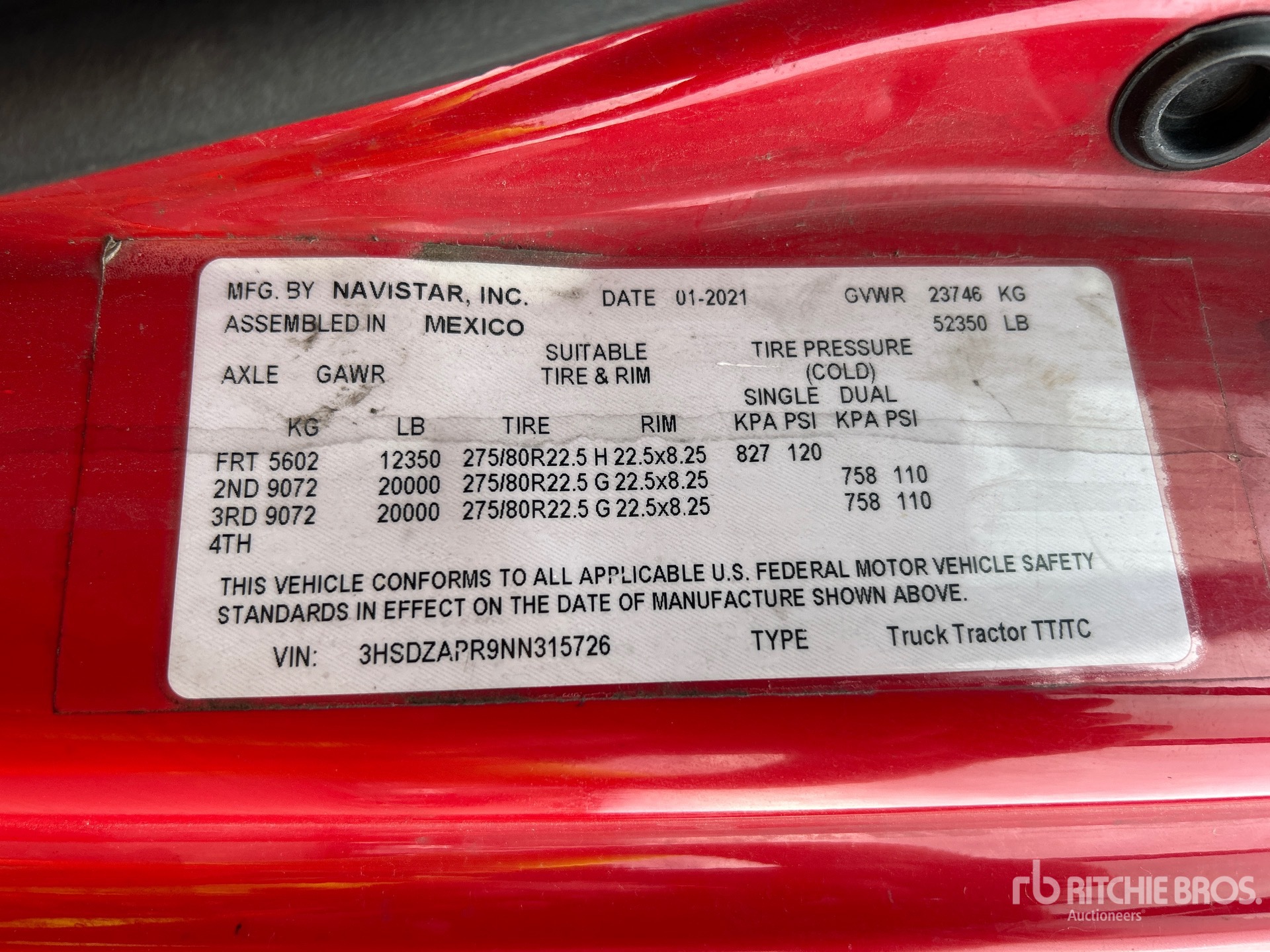 Photo of a 2022 International LT625